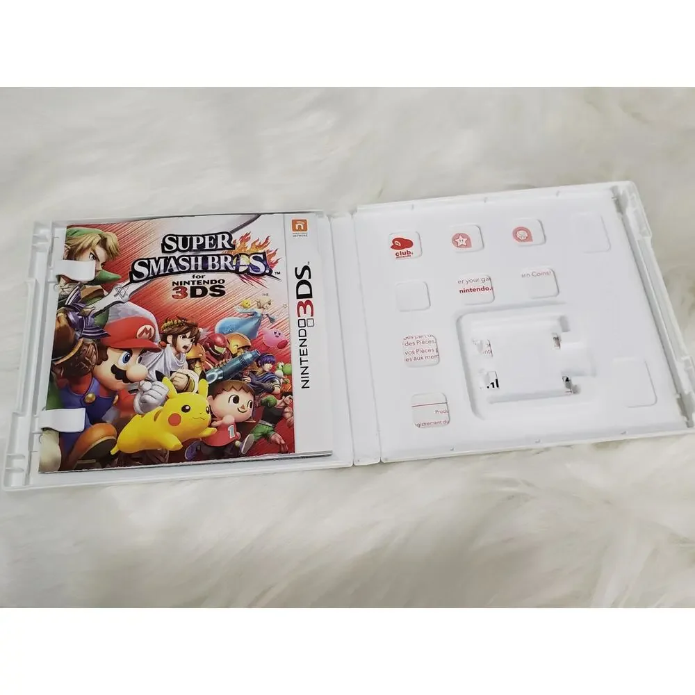 NO GAME CASE ONLY Super Smash Bros‎ 3DS Case and Manual Only NO GAME